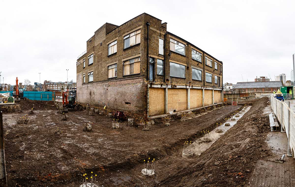 Exterior view of Calthorpe House, soon to be home of The Postal Museum, March 2016