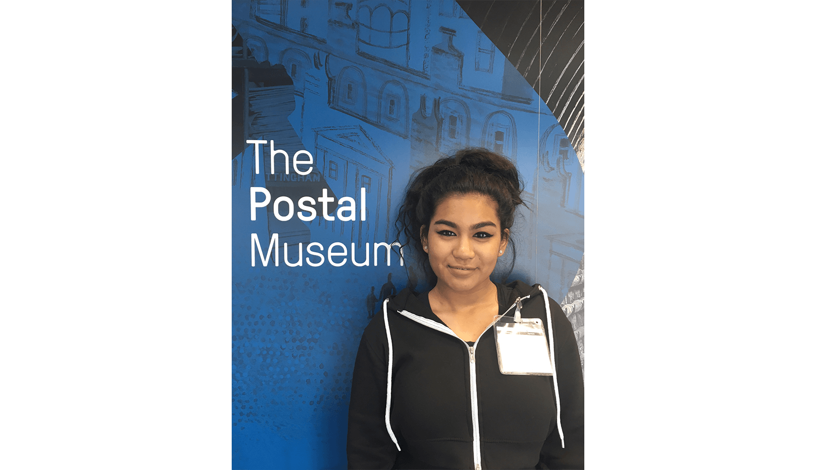 Leanna at The Postal Museum