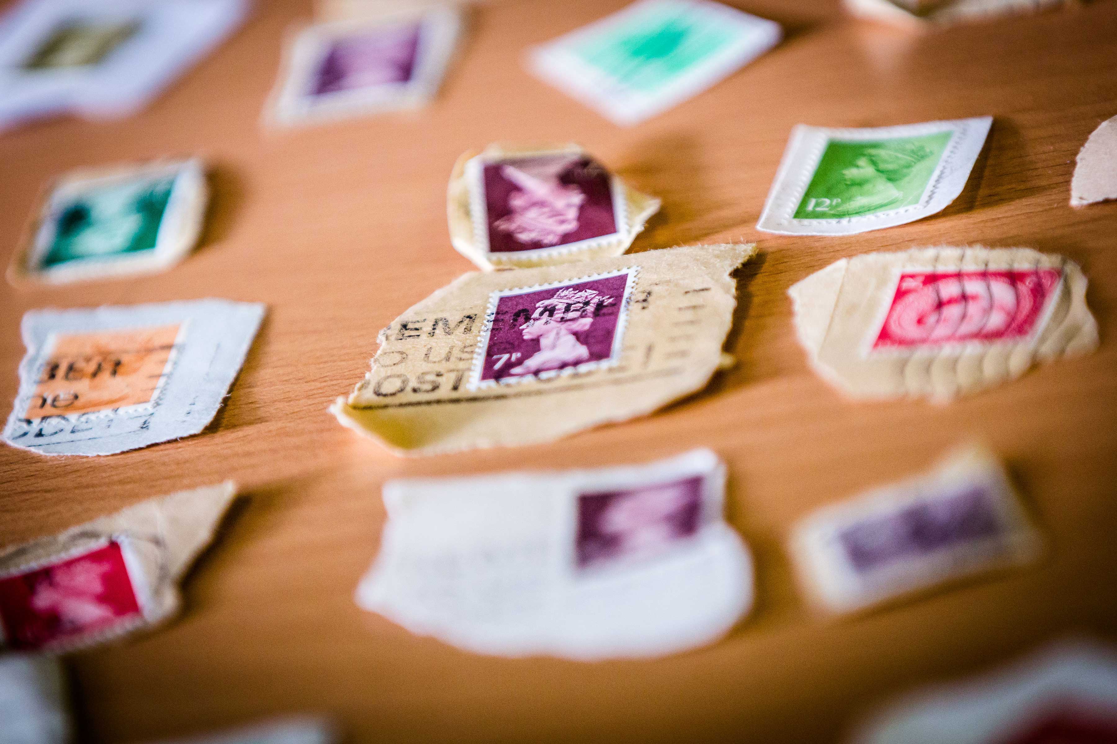 A selection of stamps