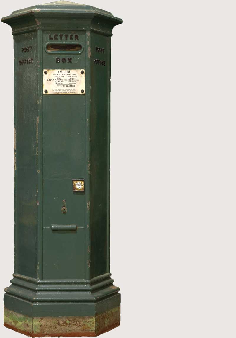 Channel Islands Pillar Box c.1853