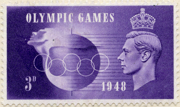 Issued 3d stamp by Abram Games