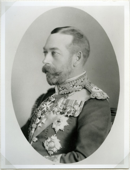 George V portrait by W&D Downey