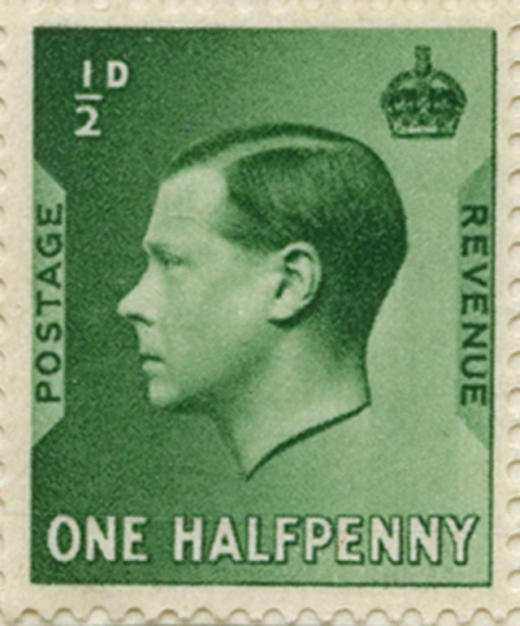 Edward VIII Accession Issue Artwork - The Postal Museum