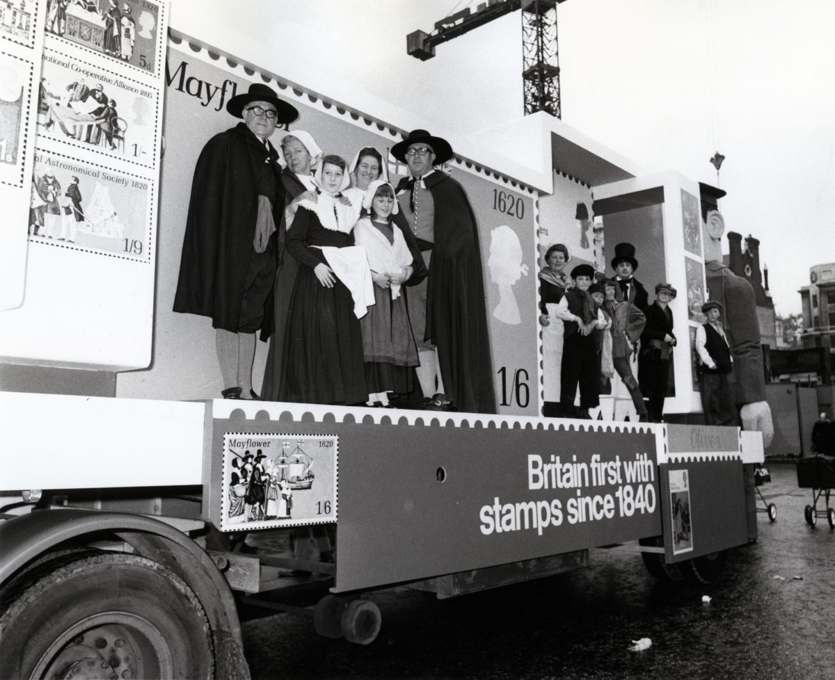 Philatelic float, Lord Mayor's Show, 14 Nov 1970