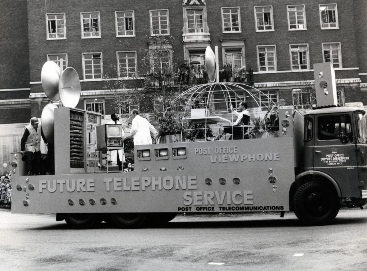 Future of the telephone service float, Lord Mayor's Show, 14 Nov 1970