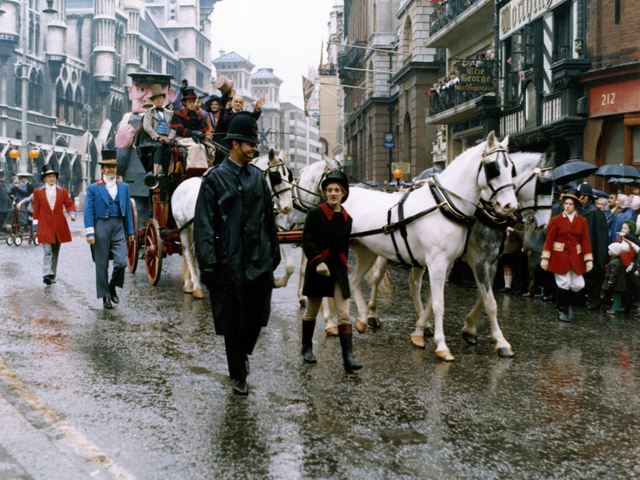 Mail coach in the Lord Mayor’s Show, 14 Nov 1970