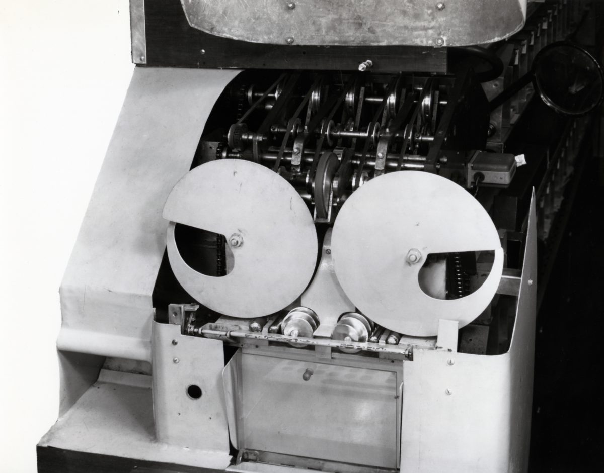 First trial single position letter sorting machine