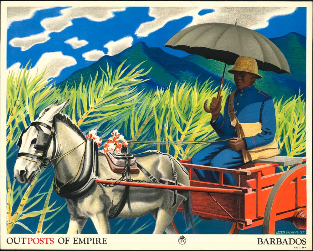 'Outposts of Empire. Barbados' by John Vickery (POST 110/2497)