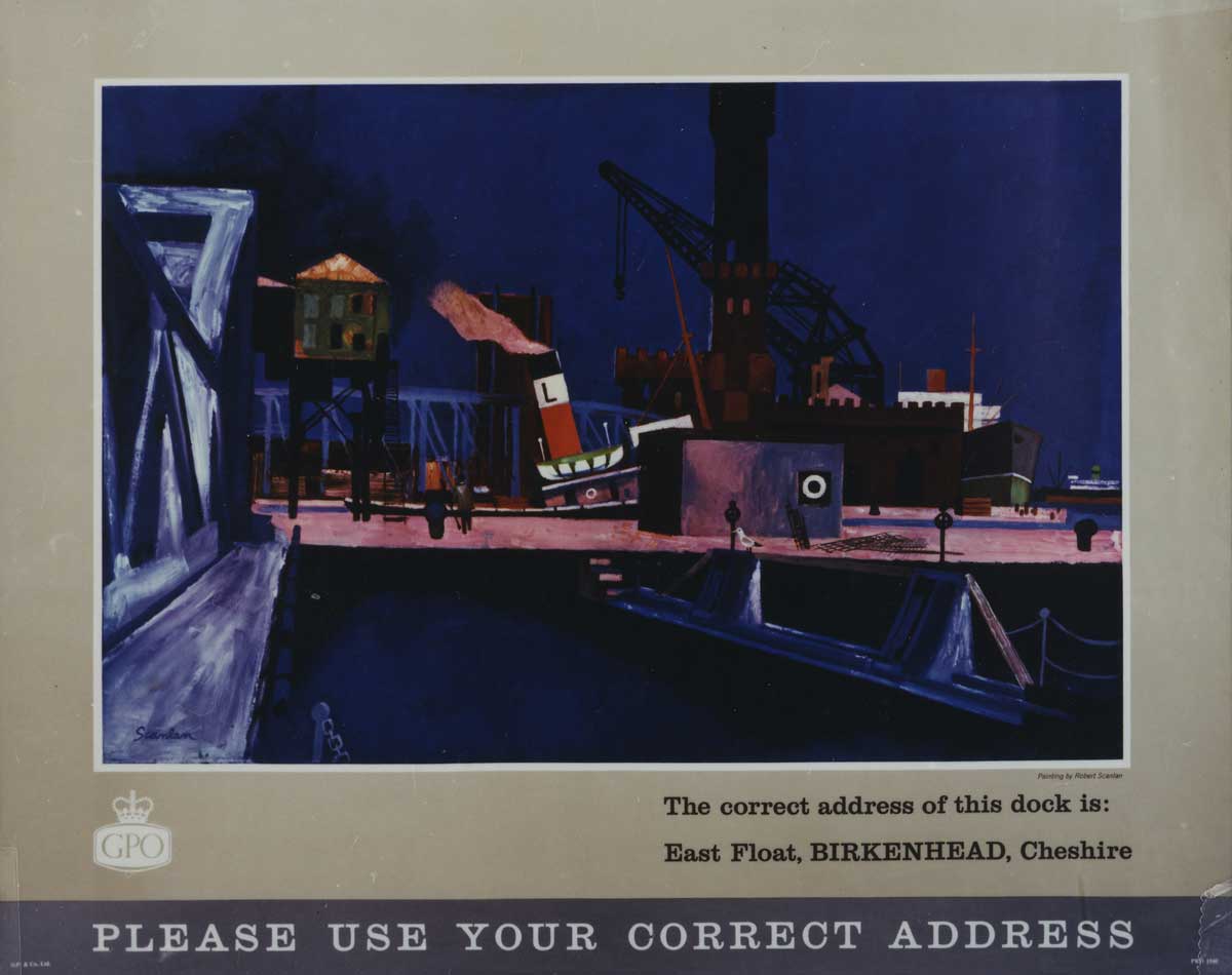 'Please use your correct address' by Robert Scanlan (POST 110/2641)