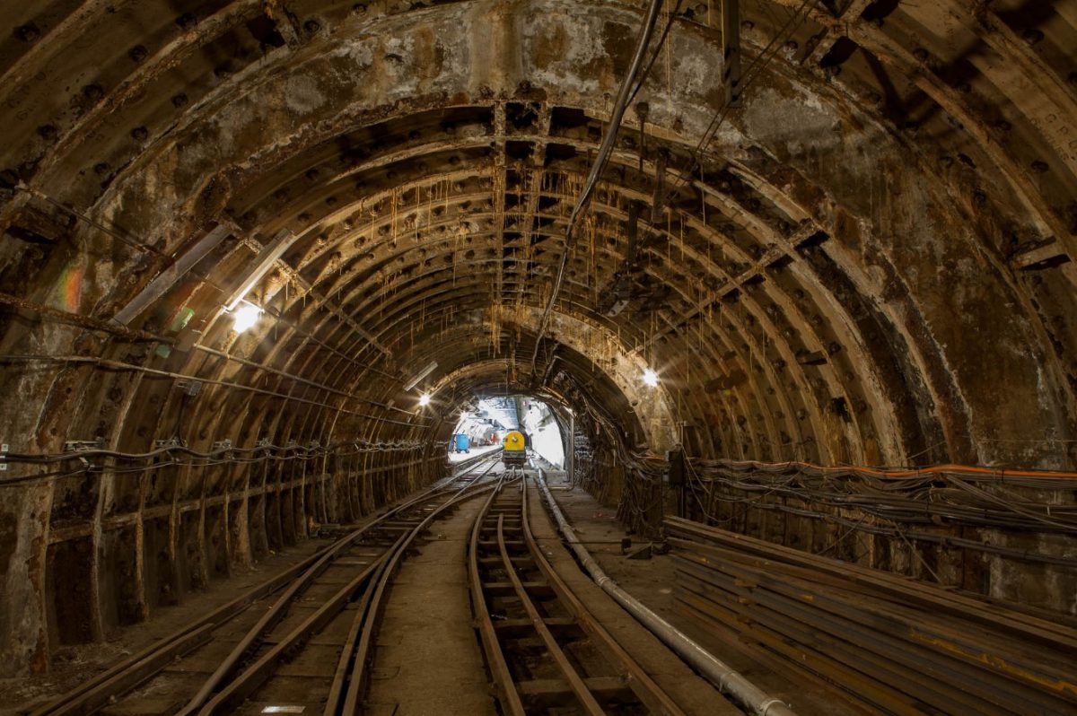 Mail Rail Tunnels under The Postal Museum