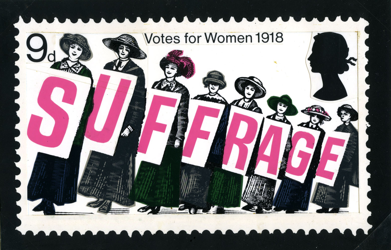 Suffrage, unadopted design by David Gentleman