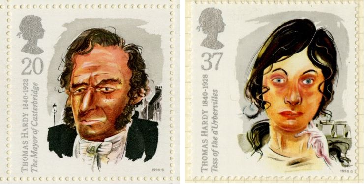 Birth Anniversary of Thomas Hardy stamp