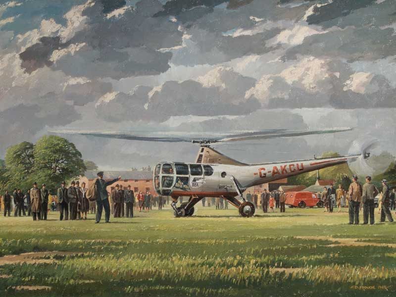 helicopter painting