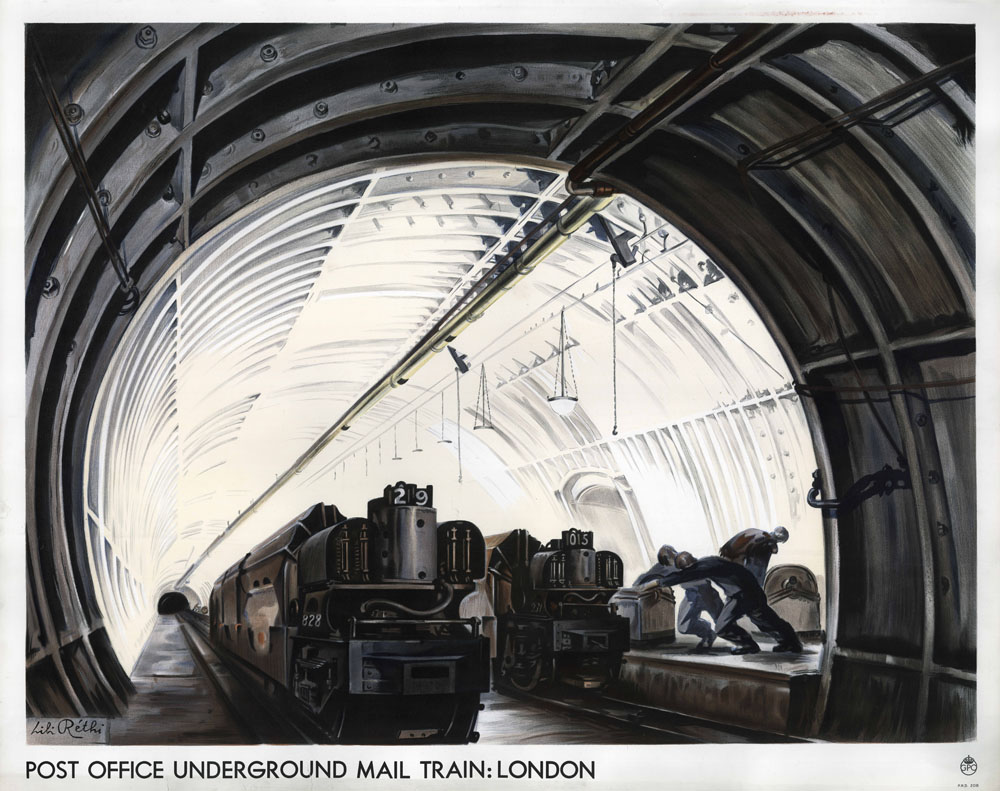 Post Office Underground Mail Train: London'