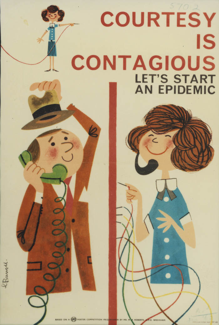 Courtesy is contagious: Let's start an epidemic