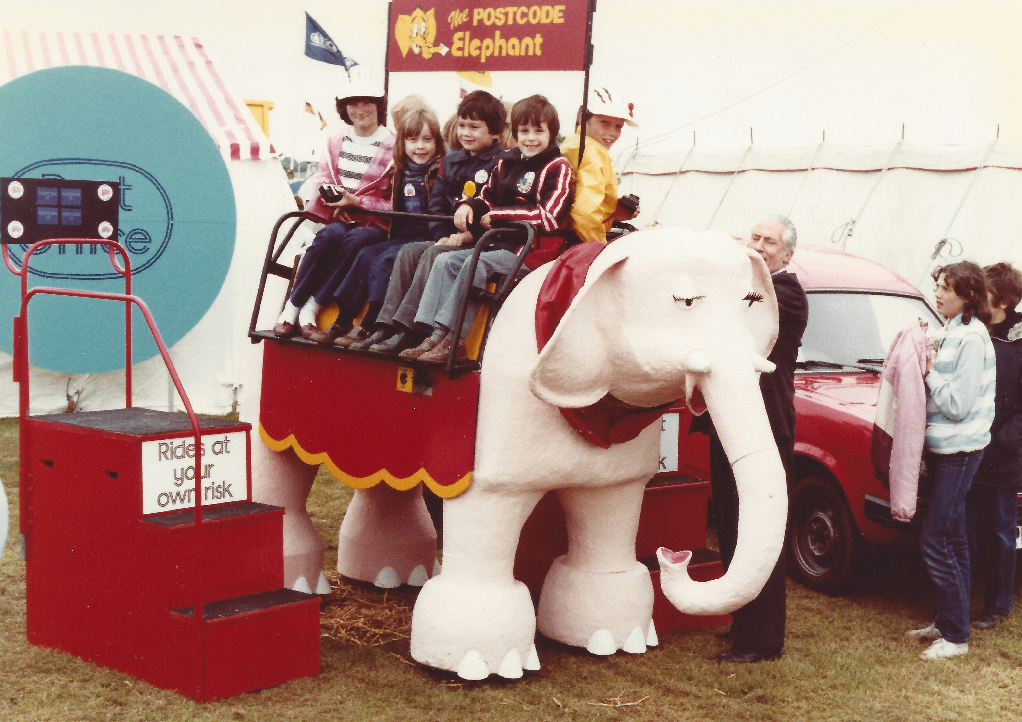 Blue Dot Experience, County shows, first ride in 1981