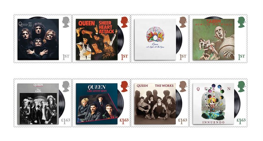 Queen Stamp Set © Royal Mail