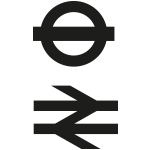 Tube and rail symbols