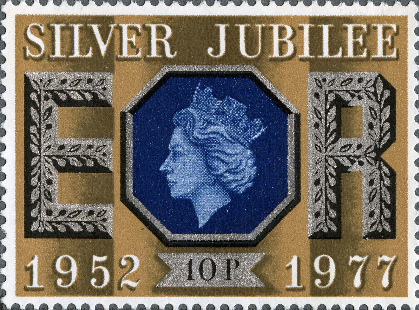 10p, Silver Jubilee
