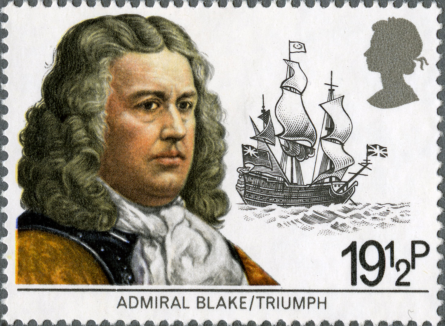 19p, Admiral Blake & Triump.