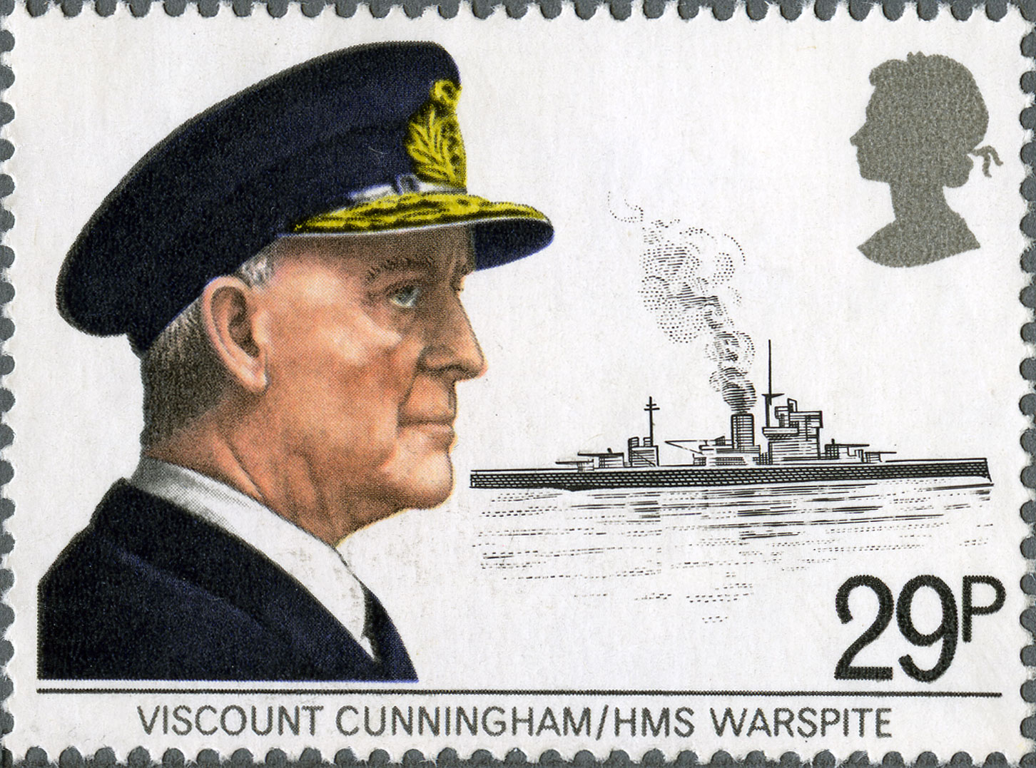 29p, Viscount Cunnigham & HMS Warspite.