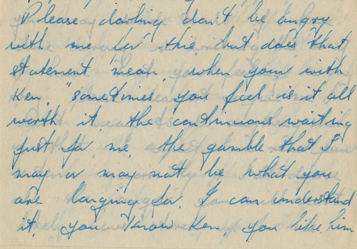 Handwritten letter