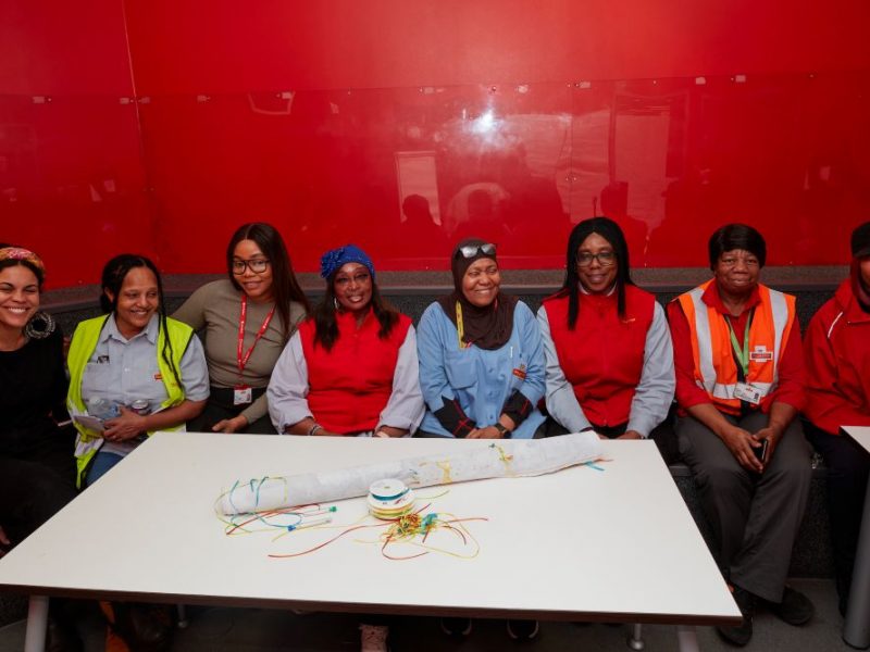 Members of the Royal Mail Culture Bearers Workshop