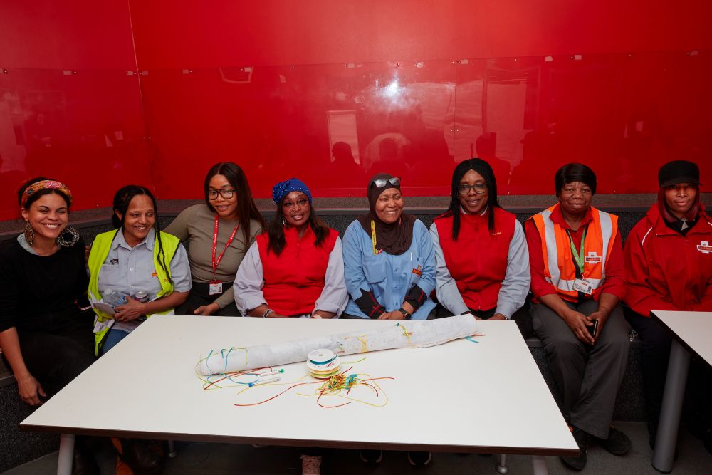 Members of the Royal Mail Culture Bearers Workshop